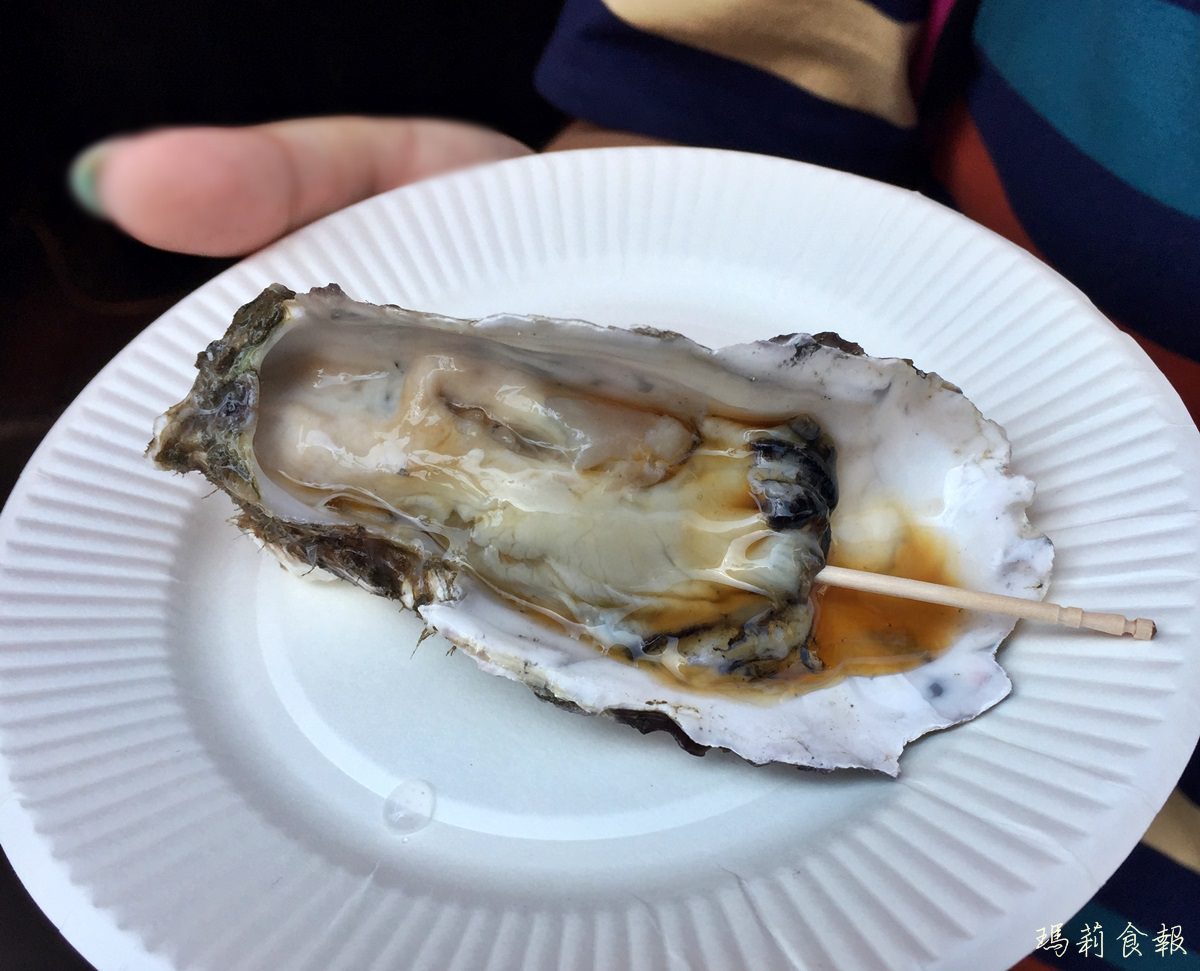 東京築地｜北海道來的新鮮生牡蠣 虎杖 美味海鮮不能錯過