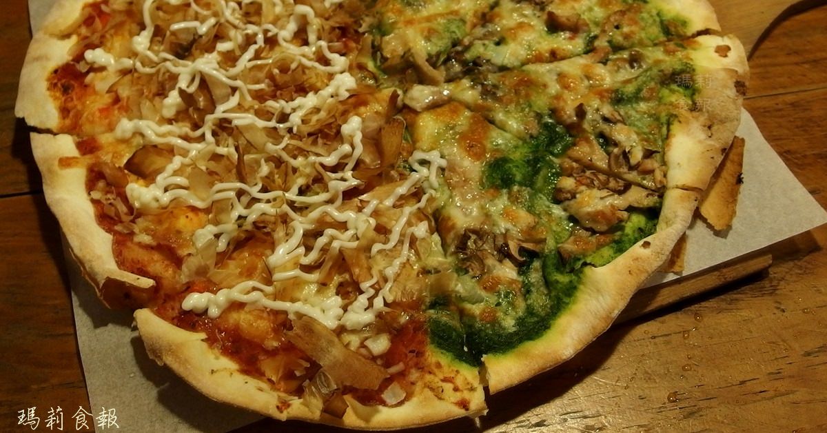 台中西區｜Pisa Pizza 柴燒窯烤披薩專賣店 加拿大老闆做的義式薄皮披薩 SOGO附近美食