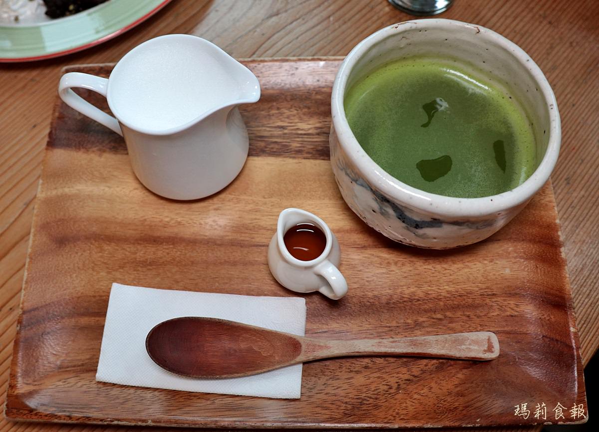 台中北區美食,初綠和風定食抹茶專賣,下午茶抹茶,台中下午茶森半抹茶