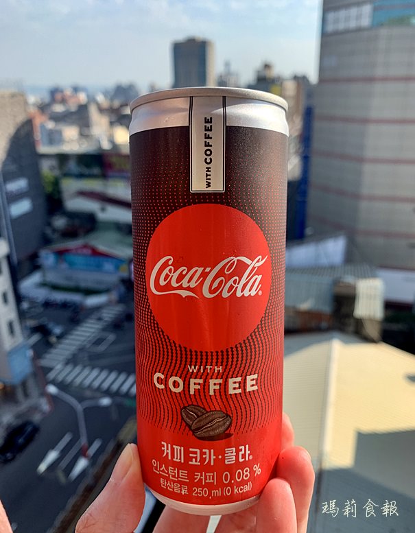 韓國可口可樂,咖啡可樂,咖啡可樂 Coca Cola with Coffee,全家便利商店限定販售