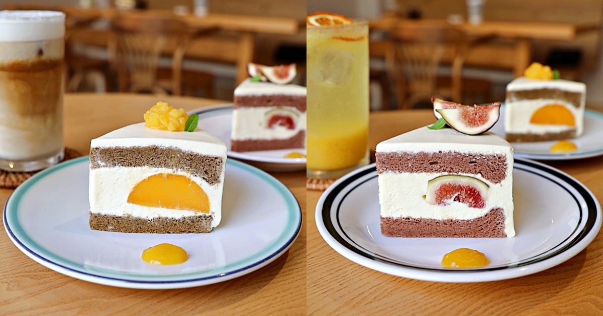 鐵木｜超人氣水果奶油蛋糕一吃圈粉，模範街美食，台中老宅甜點咖啡店